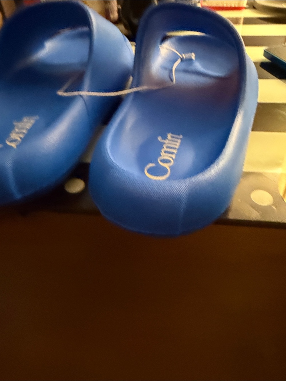 Comfi+ Kids Blue Slip-On Clogs